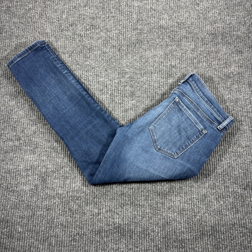 LOFT Skinny Jeans Women 10 Blue Denim Mid Rise Stretch Classic Casual SEO